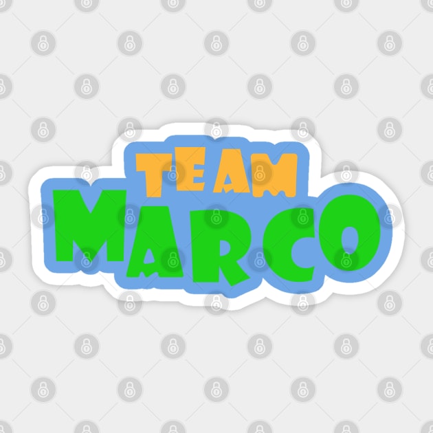 Team Marco Kissing The Kissing Booth 2 Sticker Teepublic